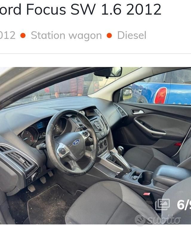 Usata Ford Focus 116 CV (85 kW) 2012 Grigio Station wagon