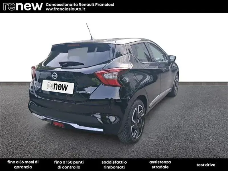 Usata Nissan Micra Visia 92 CV (67 kW) 2022 Nero Utilitaria