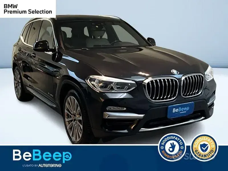 Usata BMW X3 Luxury Line 190 CV (139 kW) 2018 Nero SUV