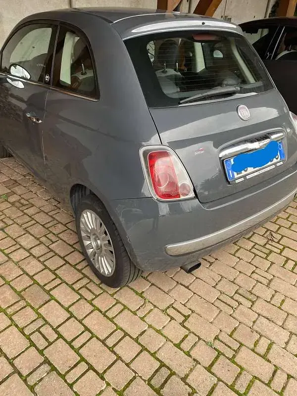 Usata Fiat 500 Lounge 86 CV (63 kW) 2011 Grigio Utilitaria