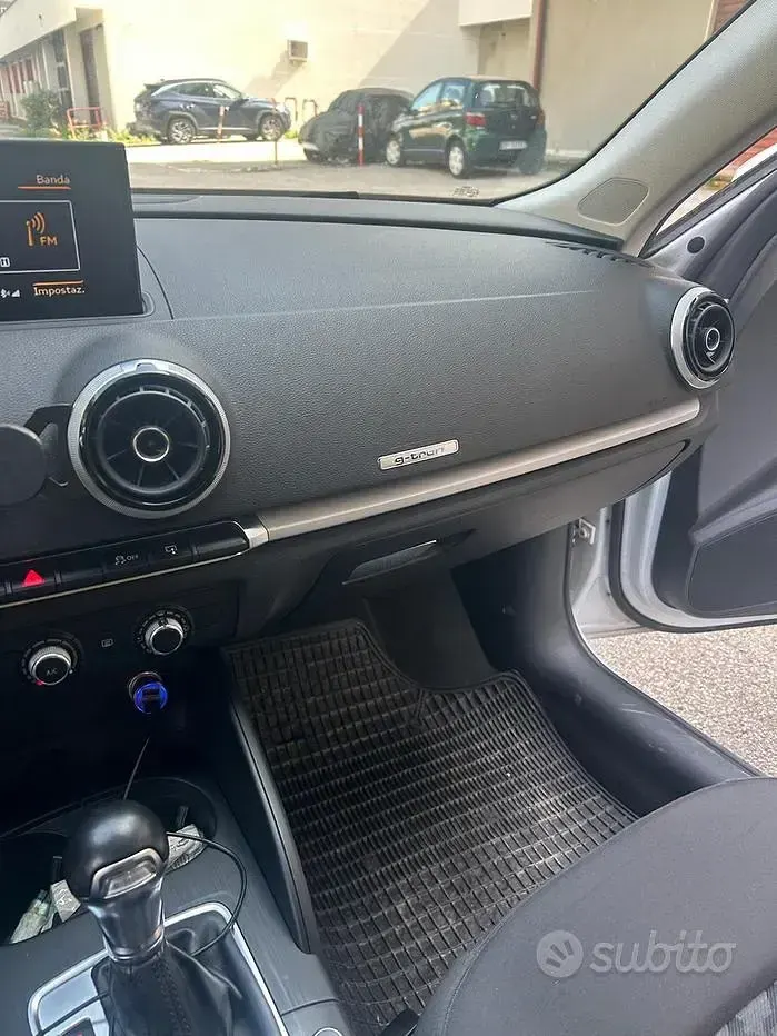 Usata Audi A3 110 CV (80 kW) 2015 Bianco Berlina