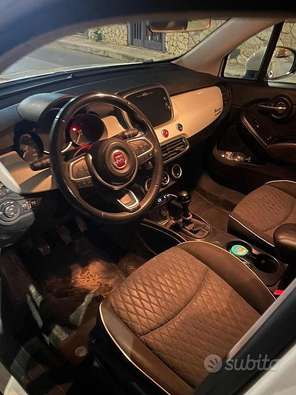 Usata Fiat 500X Cross 95 CV (69 kW) 2019 Bianco SUV