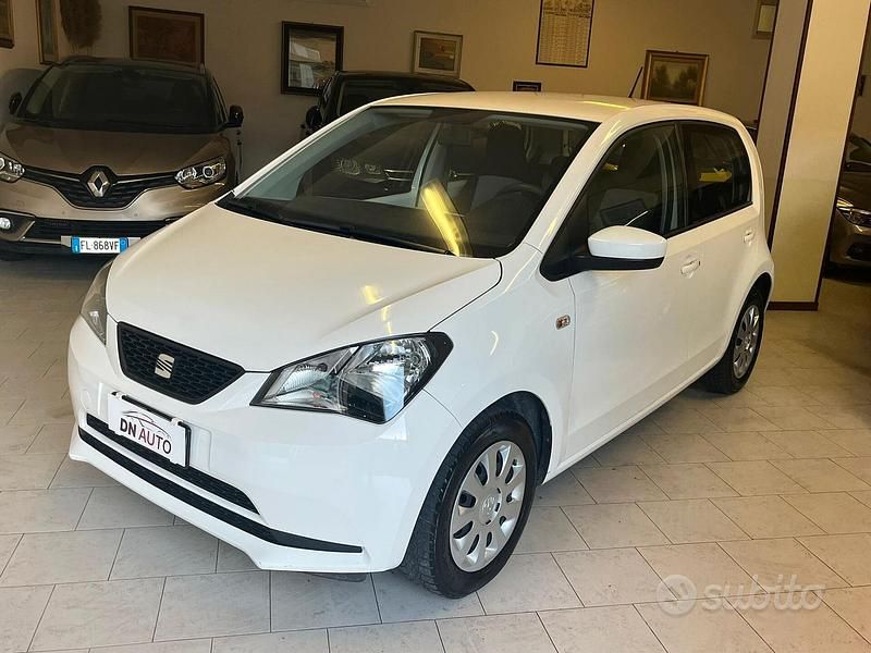 Usata Seat Mii Style 68 CV (50 kW) 2014 Bianco Utilitaria