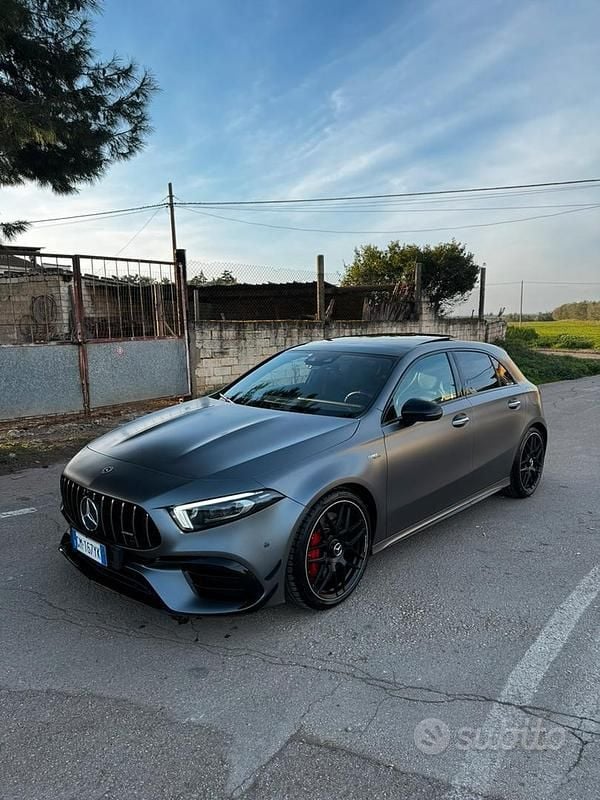 Usata Mercedes A45 AMG 421 CV (309 kW) 2021 Grigio Berlina