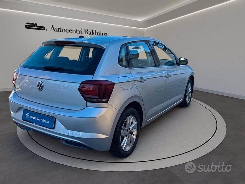 Usata VW Polo Comfortline 95 CV (69 kW) 2020 Grigio Utilitaria