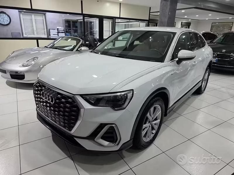 Usata Audi Q3 Sportback S-Line 150 CV (110 kW) 2021 Bianco SUV