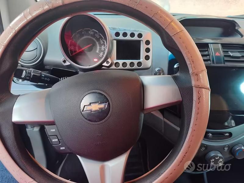 Usata Chevrolet Spark LS 68 CV (50 kW) 2010 Marrone Utilitaria