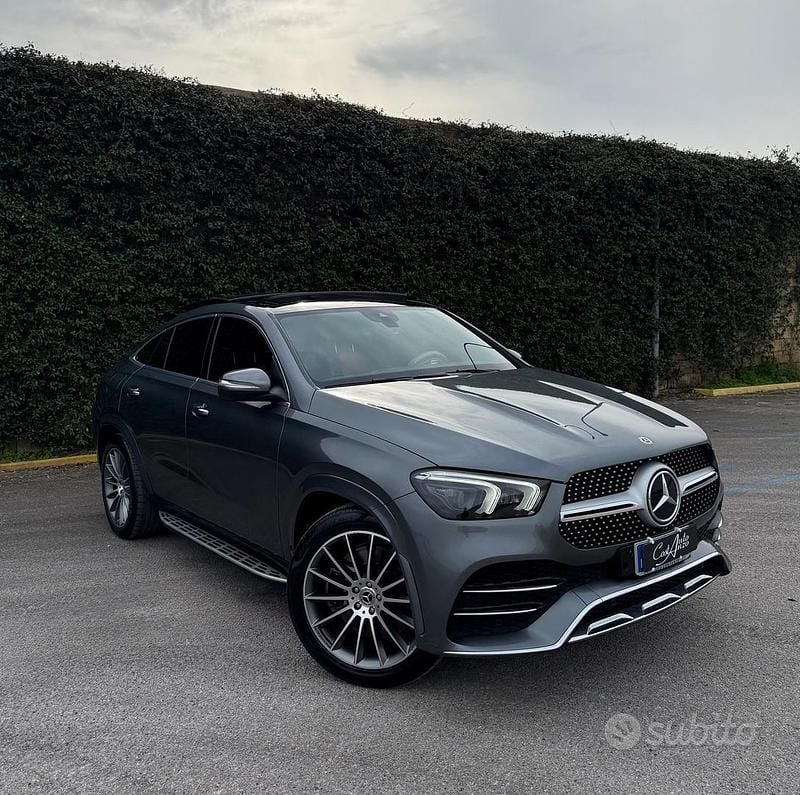 Usata Mercedes GLE350 272 CV (200 kW) 2020 Grigio Coupé