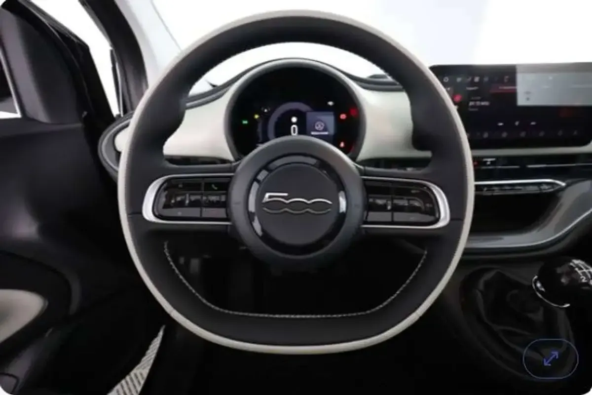 Nuova Fiat 500C La Prima 69 CV (50 kW) 2026 Nero Cabrio
