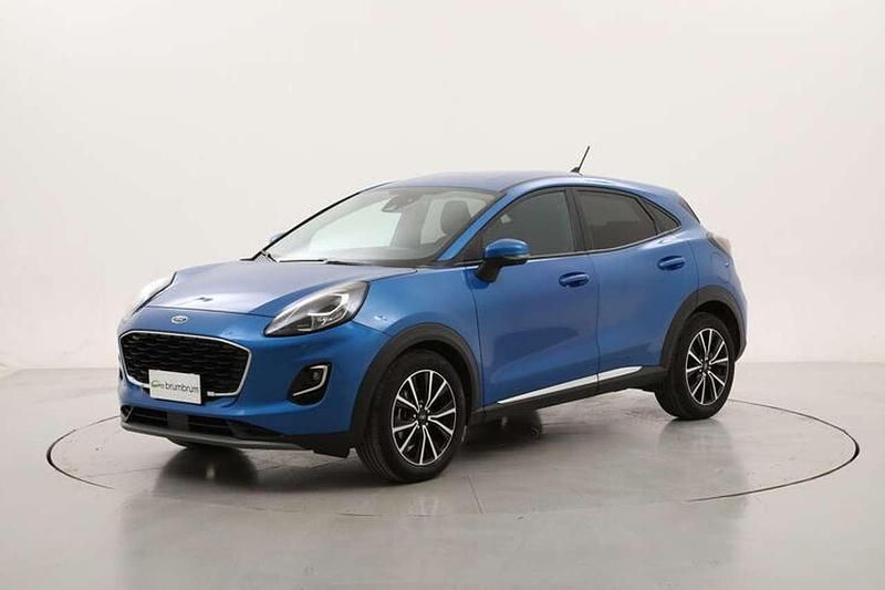 Usata Ford Puma Titanium 125 CV (91 kW) 2022 Blu SUV