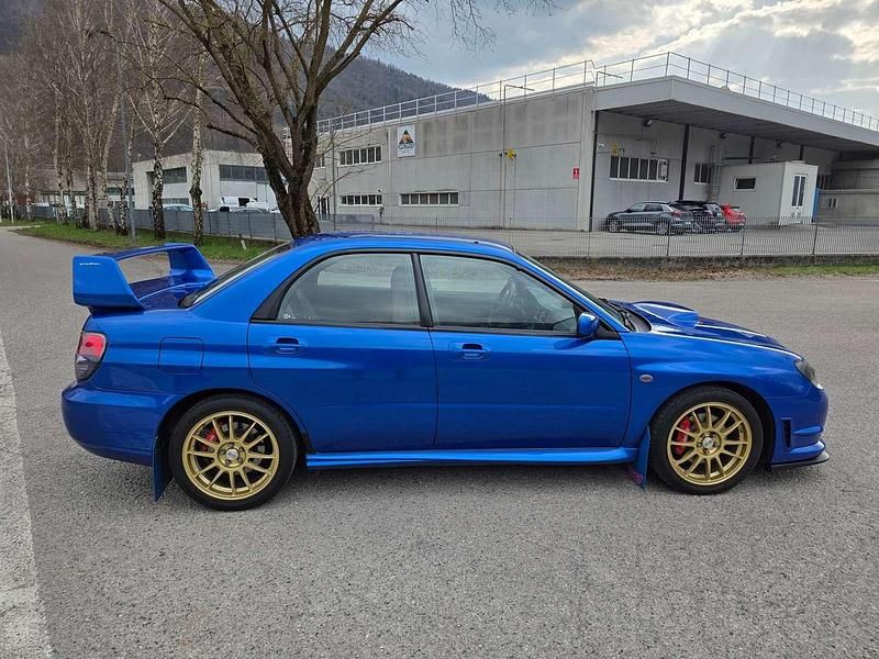 Usata Subaru Impreza 230 CV (169 kW) 2006 Wr 02 blu mica Berlina