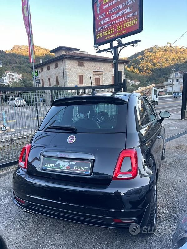 Usata Fiat 500 S 95 CV (69 kW) 2018 Nero Berlina