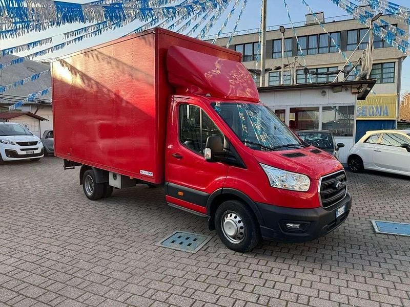 Usata Ford Transit Trend 131 CV (96 kW) 2020 Rosso Furgone