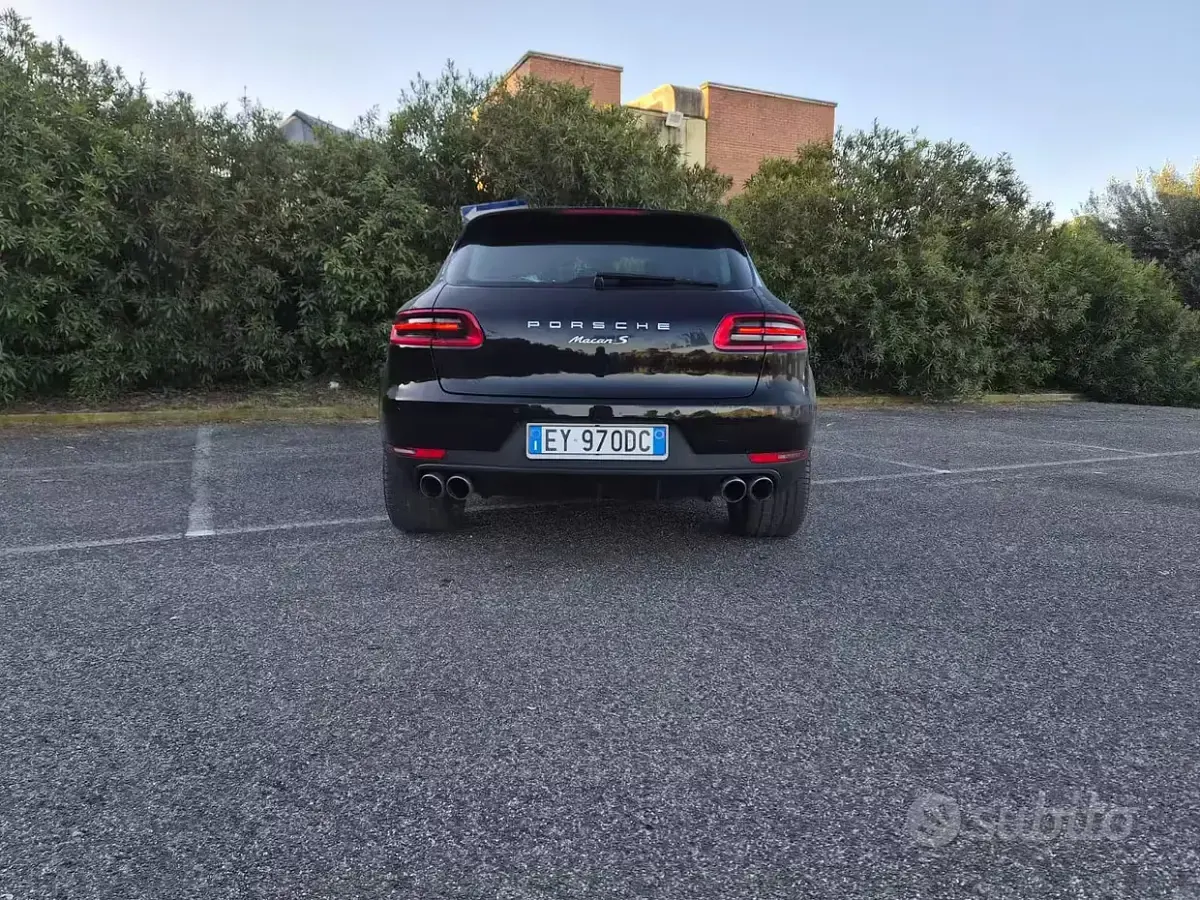 Usata Porsche Macan S 250 CV (183 kW) 2015 Nero SUV