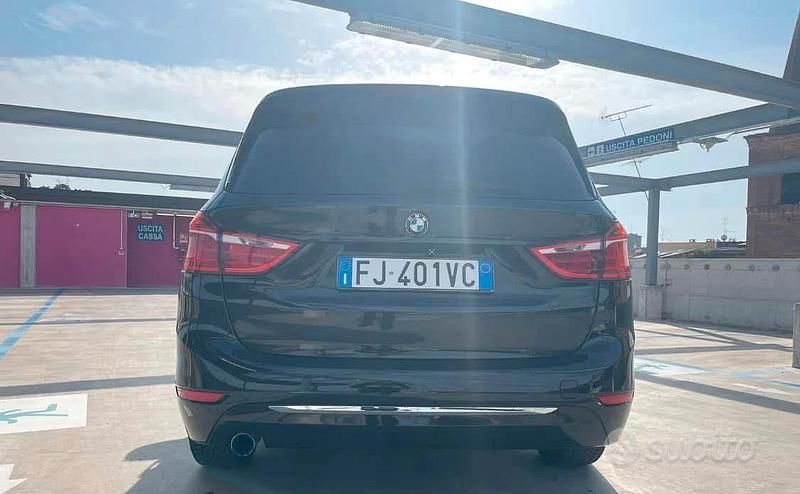 Usata BMW 218 Gran Tourer Luxury Line 2017 Nero Monovolume