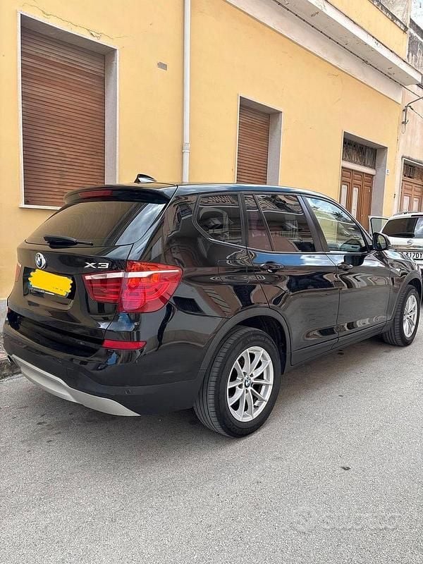 Usata BMW X3 xLine 150 CV (110 kW) 2014 Nero SUV