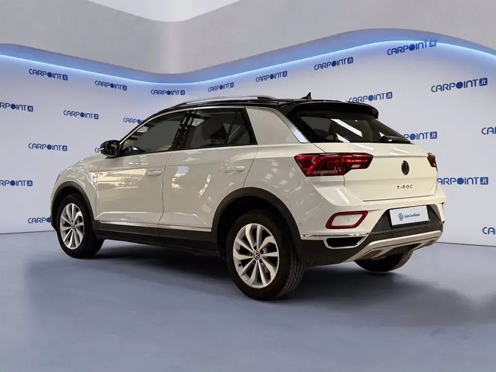 Usata VW T-Roc Style 110 CV (80 kW) 2023 Bianco SUV