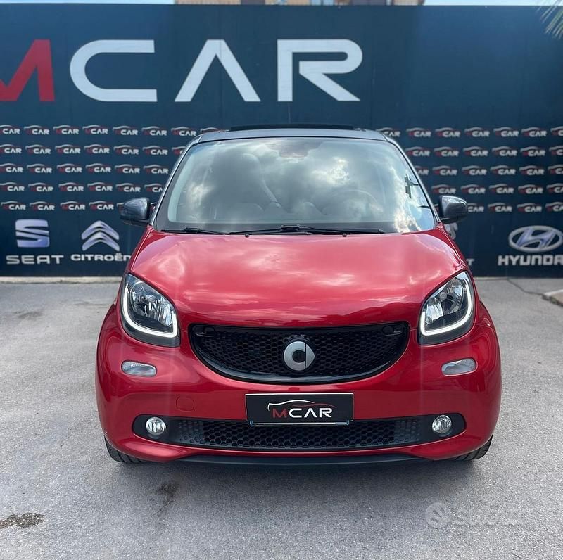 Usata Smart ForFour Prime 90 CV (66 kW) 2016 Rosso Utilitaria