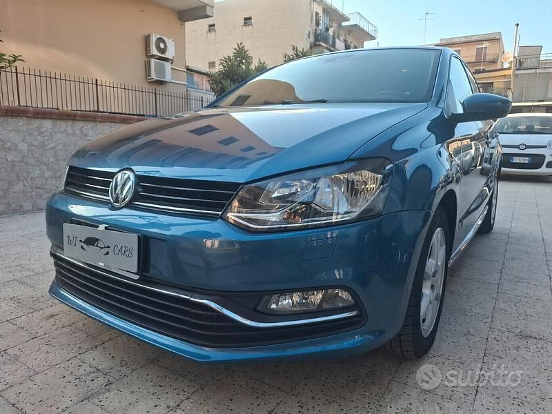 Usata VW Polo 90 CV (66 kW) 2017 Blu Berlina