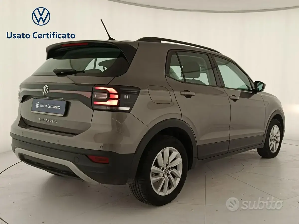 Usata VW T-Cross Style 116 CV (85 kW) 2020 Bianco SUV