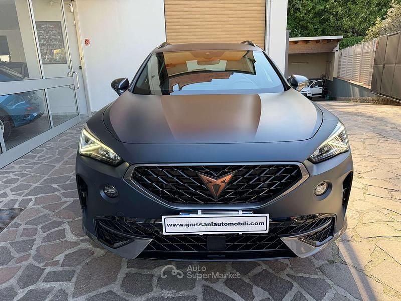 Usata Cupra Formentor 150 CV (110 kW) 2021 Petrol blue opaco SUV