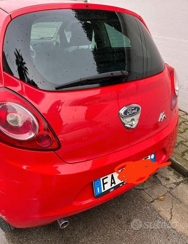 Usata Ford Ka 2014 Rosso Utilitaria