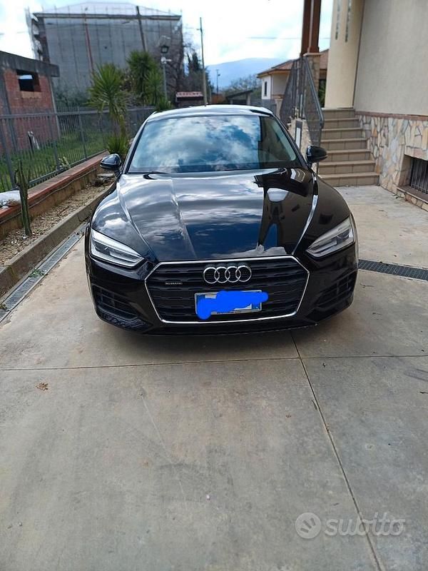 Usata Audi A5 190 CV (139 kW) 2017 Nero Coupé