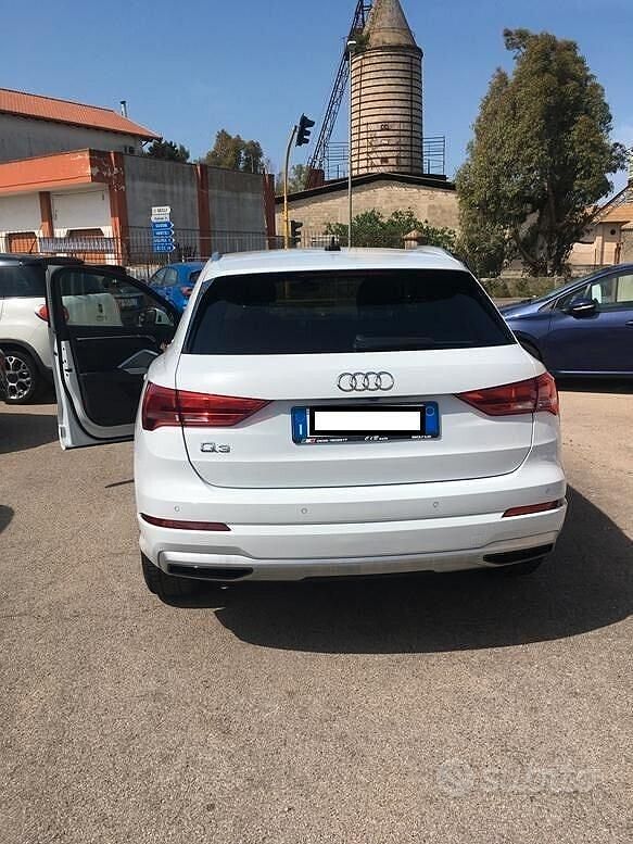 Usata Audi Q3 Advanced 150 CV (110 kW) 2021 Bianco SUV