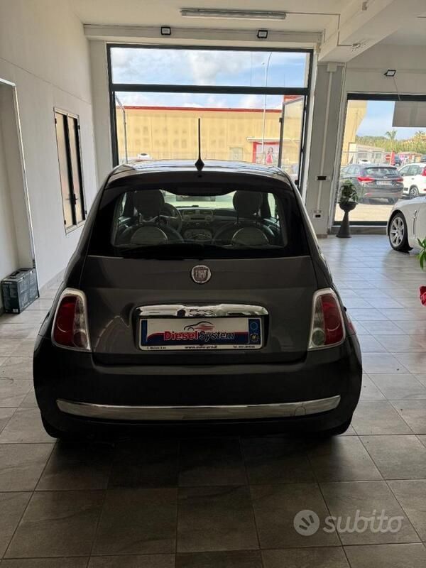 Usata Fiat 500 Lounge 69 CV (50 kW) 2012 Grigio Utilitaria