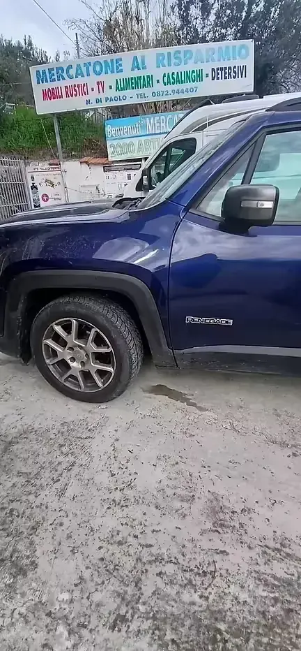 Usata Jeep Renegade 120 CV (88 kW) 2019 Blu SUV
