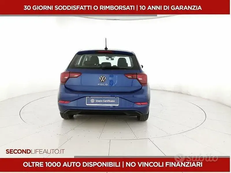 Usata VW Polo Life 95 CV (69 kW) 2025 Blu Utilitaria