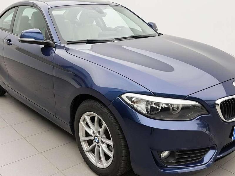 Usata BMW 218 Luxury Line 136 CV (100 kW) 2017 Blu/azzurro Coupé