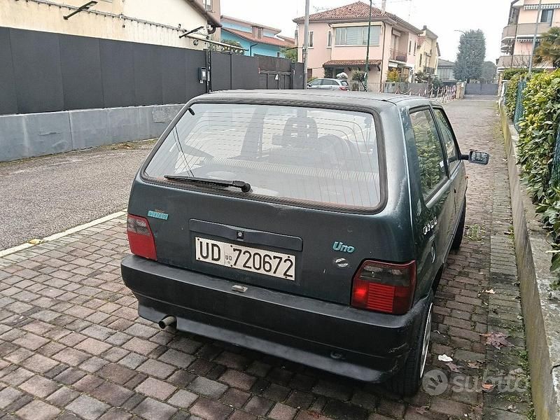 Usata Fiat Uno 45 CV (33 kW) 1992 Verde Utilitaria