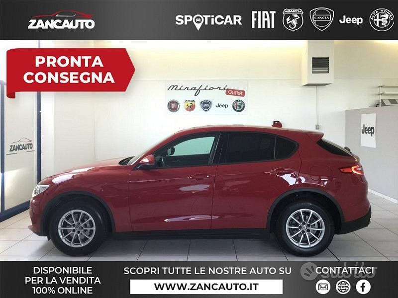 Rosso Usata 2021 Alfa Romeo Stelvio Business SUV | 24.950 € (Buon prezzo) - Immagine 1/4