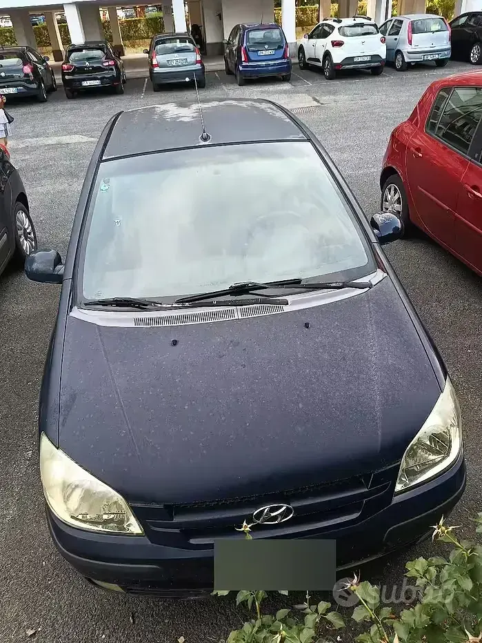Usata Hyundai Getz GLS 82 CV (60 kW) 2003 Blu/azzurro Utilitaria