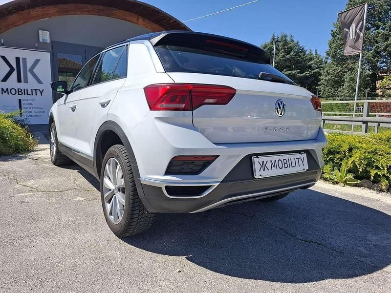 Usata VW T-Roc Style 116 CV (85 kW) 2019 Bianco perla tetto nero SUV