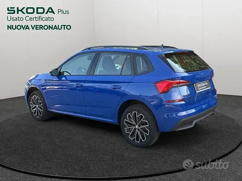 Usata Skoda Kamiq 95 CV (69 kW) 2023 Blu/azzurro SUV