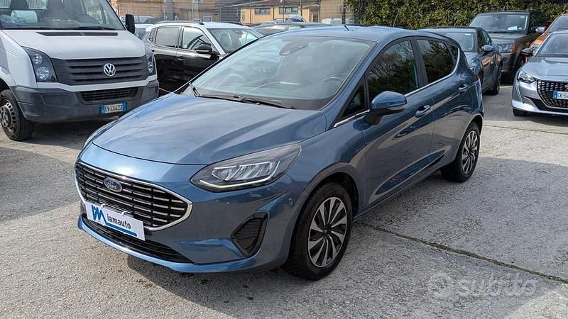 Usata Ford Fiesta Titanium 75 CV (55 kW) 2023 Blu Utilitaria