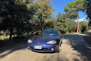 Usata Mazda MX5 146 CV (107 kW) 2001 Blu Cabrio