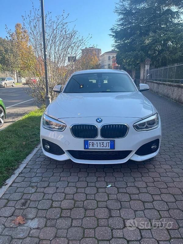 Bianco Usata 2018 BMW 118 M Sport Due volumi | 18.999 € (Buon prezzo) - Immagine 1/4