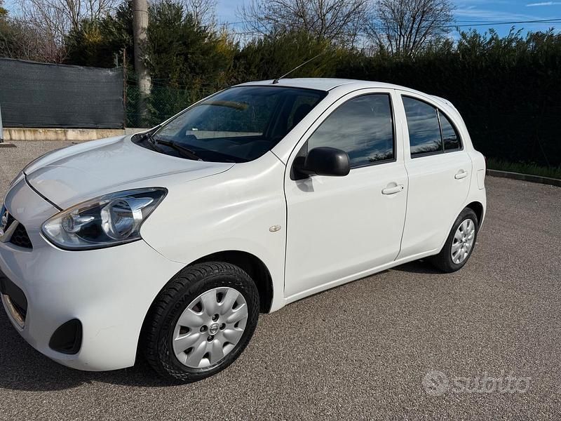 Usata Nissan Micra 80 CV (58 kW) 2015 Bianco Utilitaria