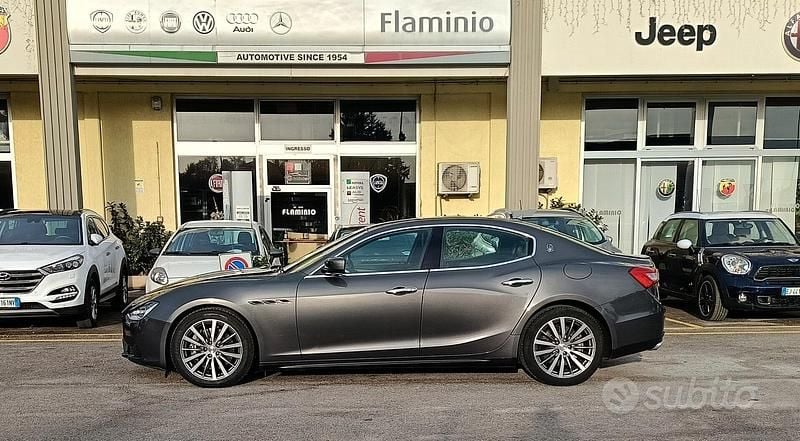 Usata Maserati Ghibli 275 CV (202 kW) 2014 Grigio Berlina