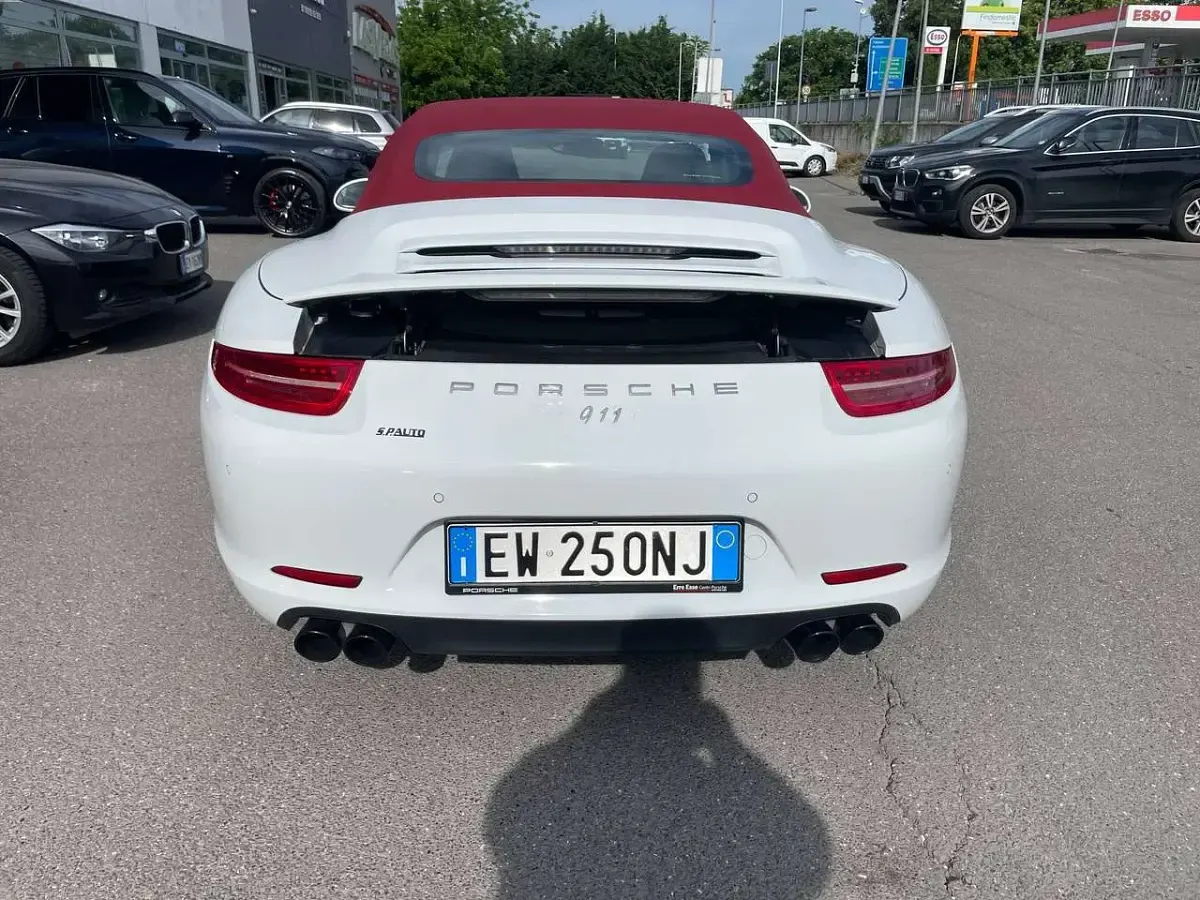 Usata Porsche 911 Carrera Cabriolet 349 CV (256 kW) 2014 Bianco Cabrio