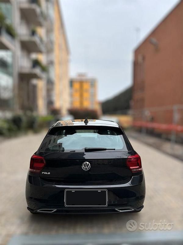 Usata VW Polo 116 CV (85 kW) 2018 Nero Berlina