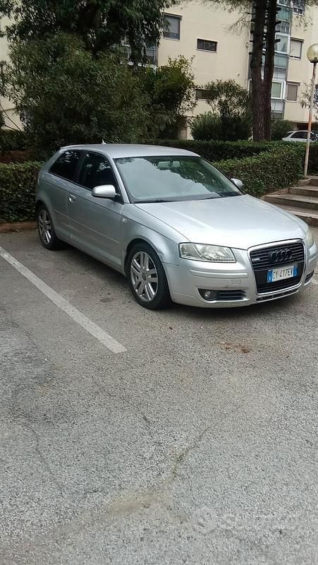 Usata Audi A3 140 CV (102 kW) 2005 Grigio Utilitaria