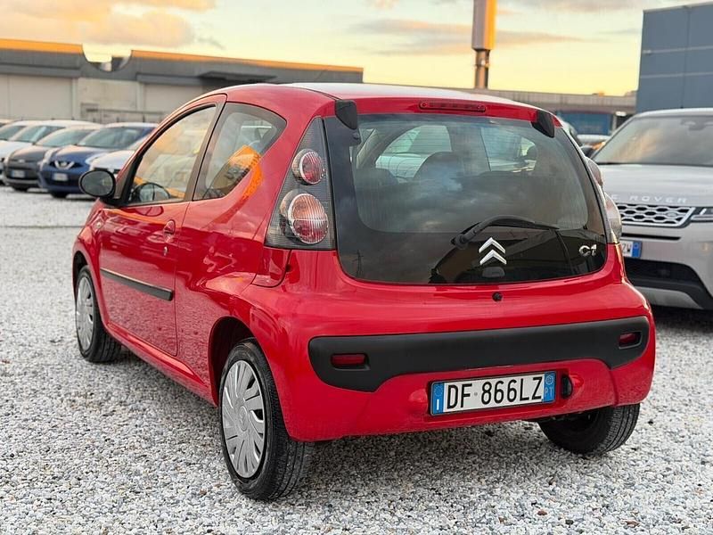 Usata Citroën C1 68 CV (50 kW) 2007 Rosso Utilitaria