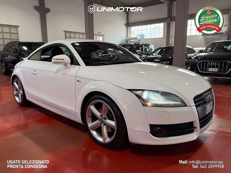Bianco Usata 2010 Audi TT S-Line Coupé | 15.850 € (Buon prezzo) - Immagine 1/4