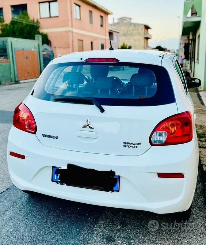 Usata Mitsubishi Space Star 2019 Bianco Utilitaria