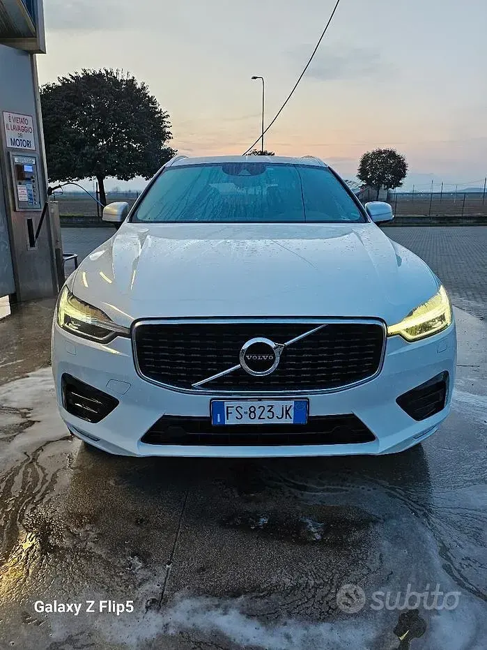 Usata Volvo XC60 R-Design 190 CV (139 kW) 2018 Bianco SUV
