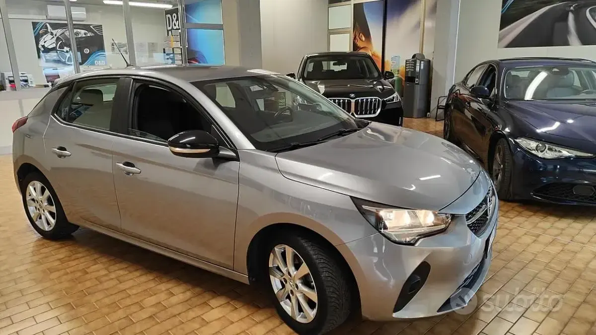 Usata Opel Corsa 75 CV (55 kW) 2021 Grigio Utilitaria